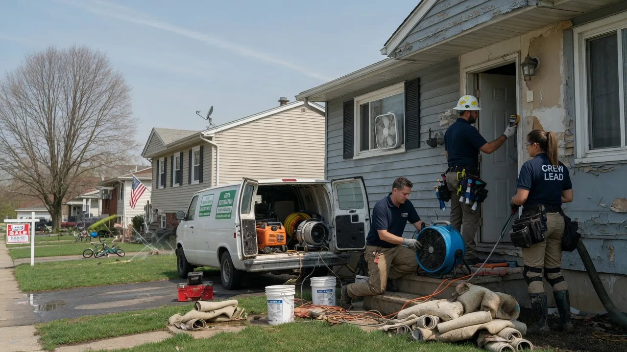 Flood Cleanup in North Adams, MI near me