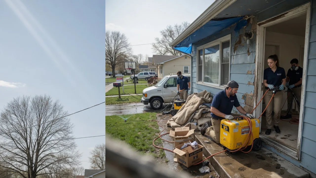 Basement Flood Cleanup in North Adams, MI near me